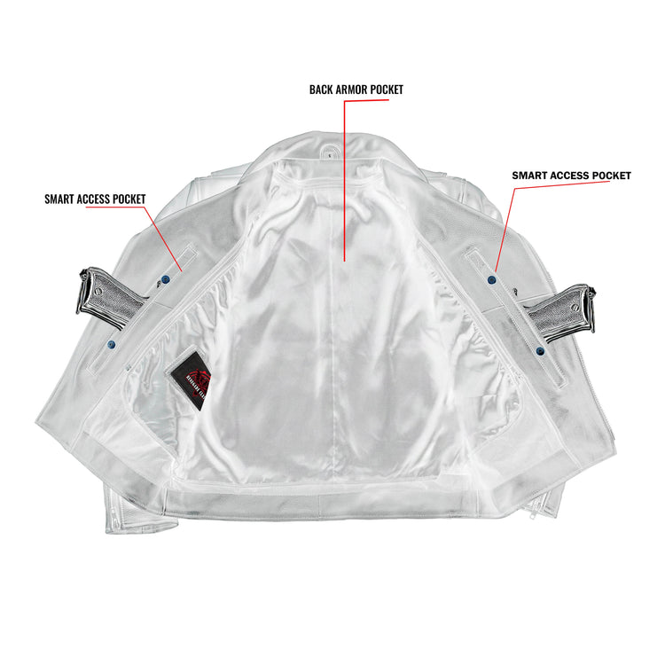Dark Nova Leather Motorcycle Jacket