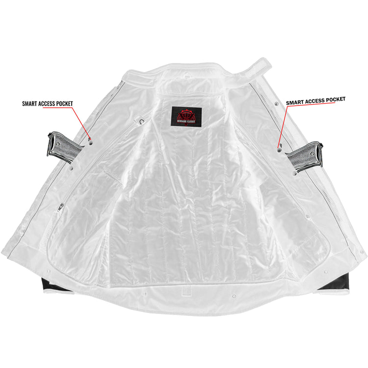 4-Season Hi-Vis Mens Textile Motorycyle Jacket Waterproof & Ventilated