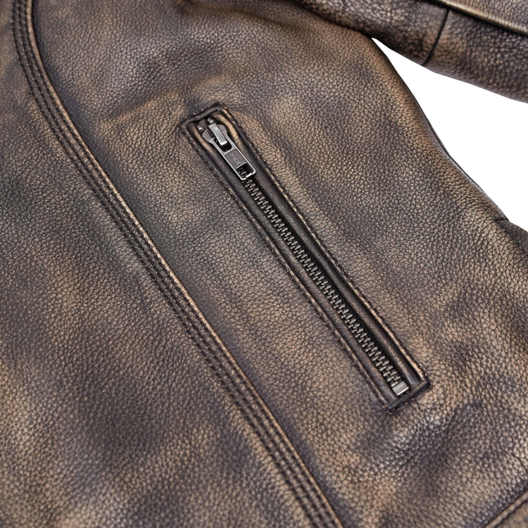 ASHBORNE - Women’s Leather Motorcycle Jacket