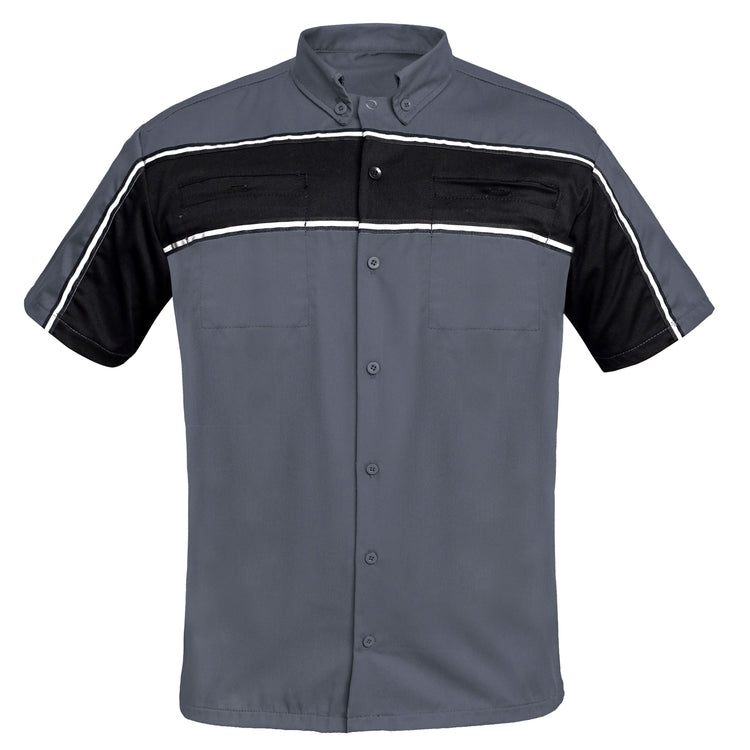 TitanStripe – Cotton Work Shirt