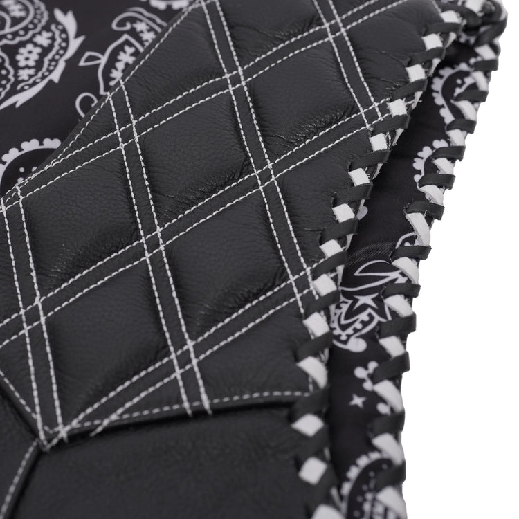 Velrik Mens Leather Motorcycle Vest