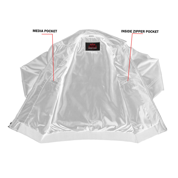 Midnight Forge Men’s Faux Leather Motorcycle Jacket