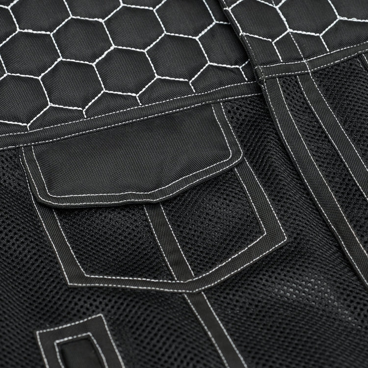 Zenthor Mens Mesh Motorcycle Vest