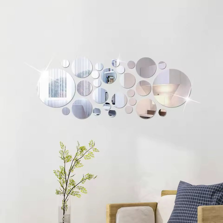 Acrylic Mirror Wall Stickers