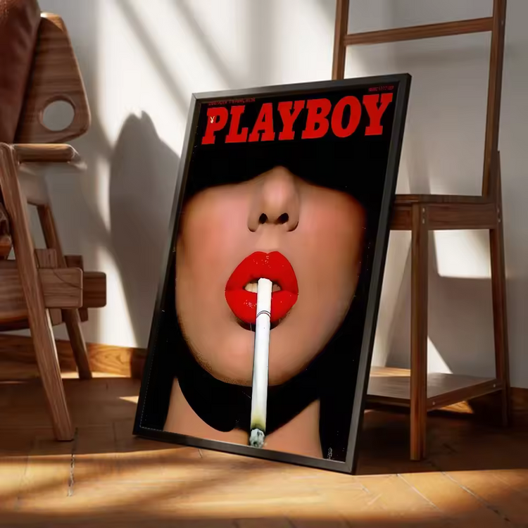 Playboy Canvas Painting Poster