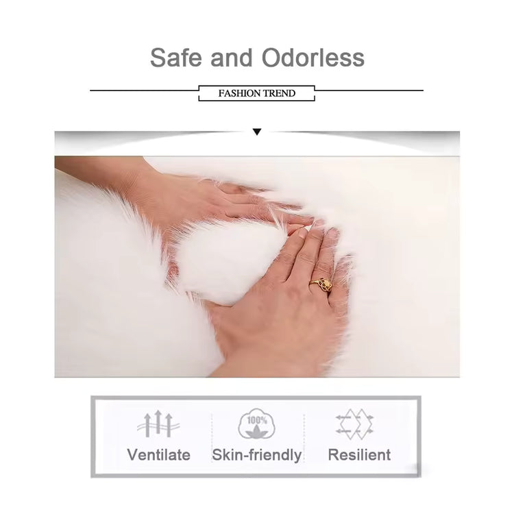 Faux Fluffy Shaggy Rug