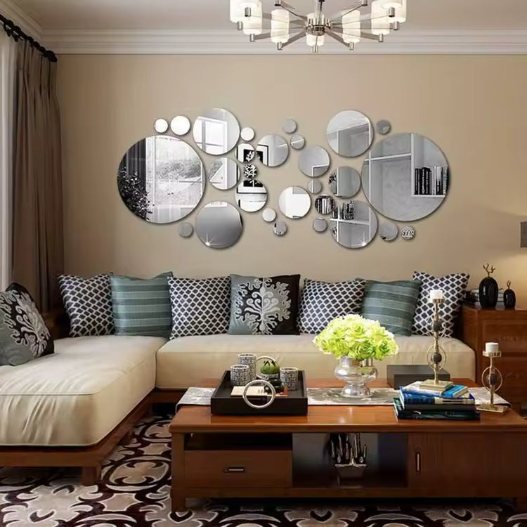 Acrylic Mirror Wall Stickers