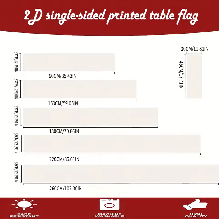 Festive Autumn Sunflower Table Runner