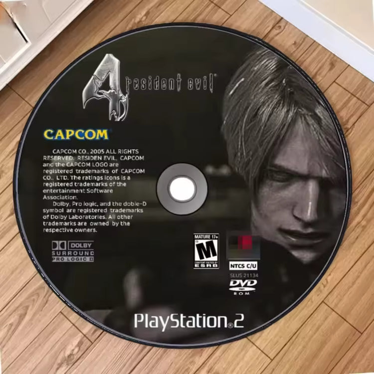 Video Game Design Circle Rug