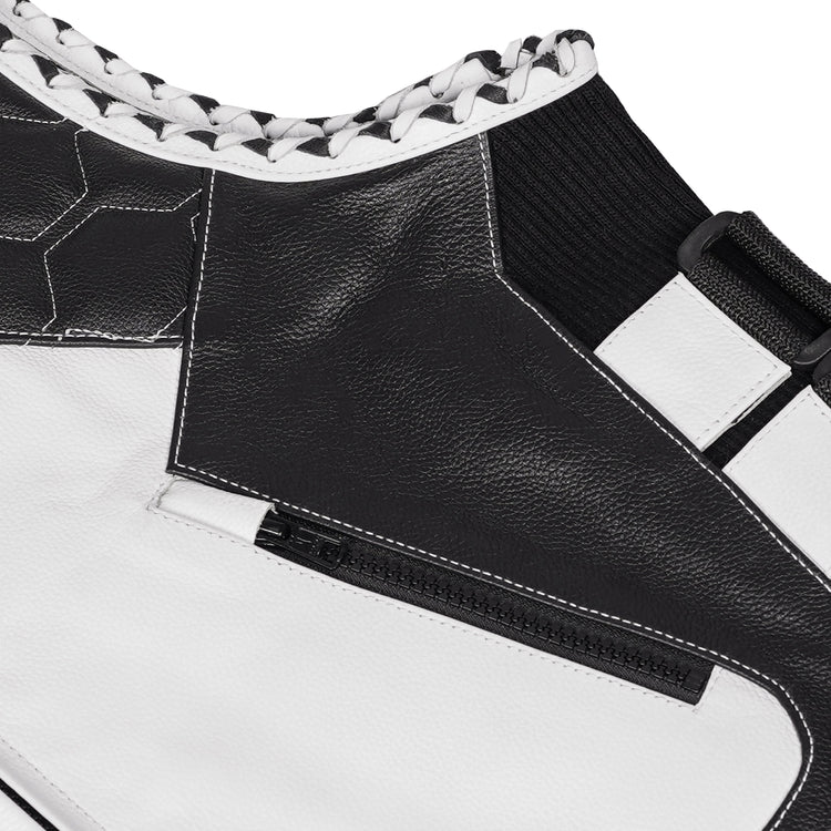 Zephyra Womens Leather Motorcycle Vest