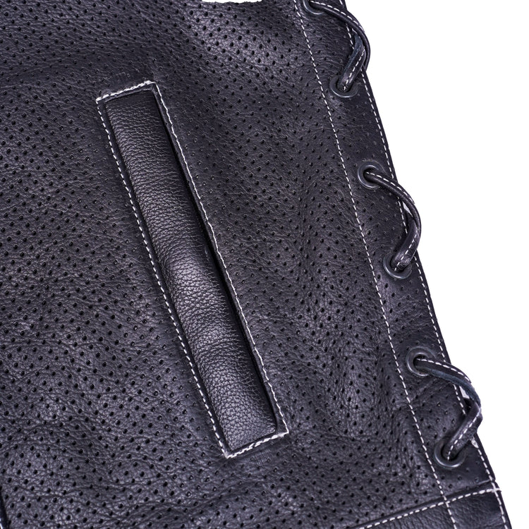 Throtlex Mens Leather Motorcycle Vest
