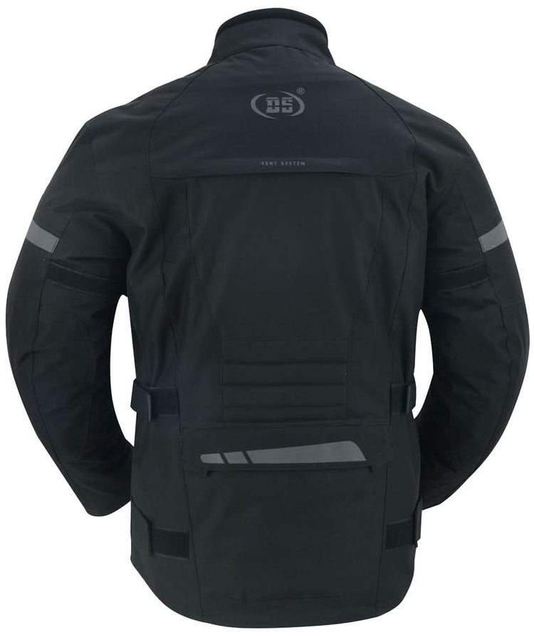 Heavy Duty Polyester Textile Mens motorcycle Jacket
