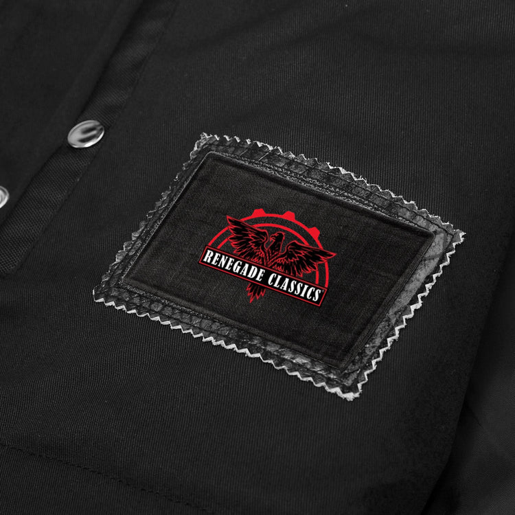 Leather Fang Lowcut Men's Leather Vest