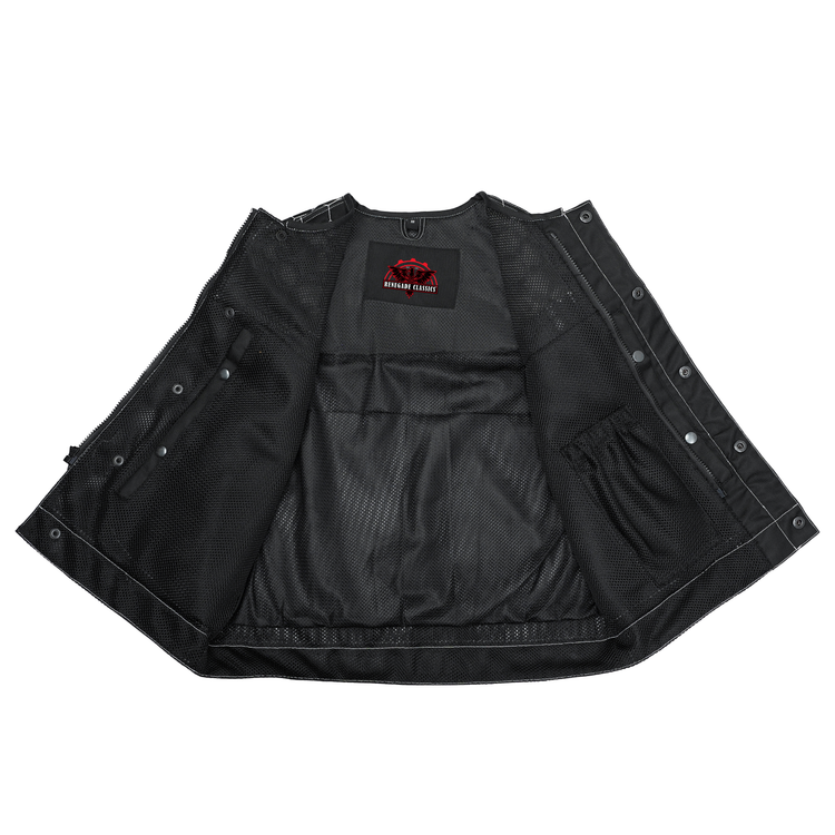 Zenthor Mens Mesh Motorcycle Vest