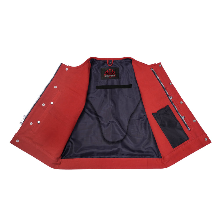 Rustmark Blaze™ Lowcut Mens Textile Motorcycle Vest
