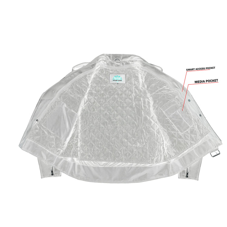 Freedom Rider Black Men's Leather Jacket – Eagle Embossed