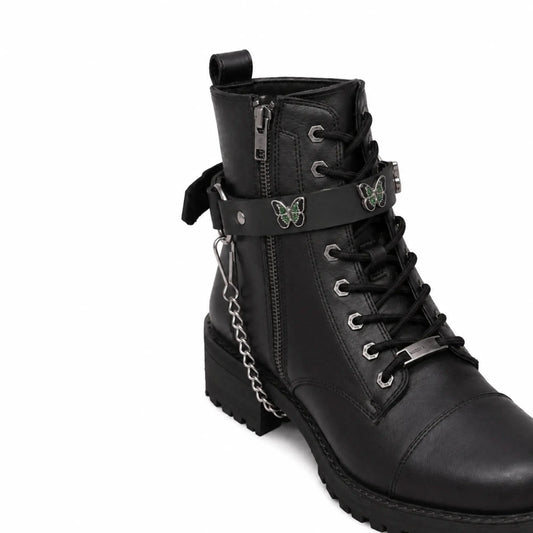 Boot Chain - Emerald Green Butterfly