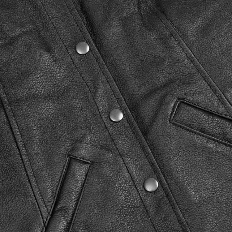 Clara Women's leather motorcycle vest