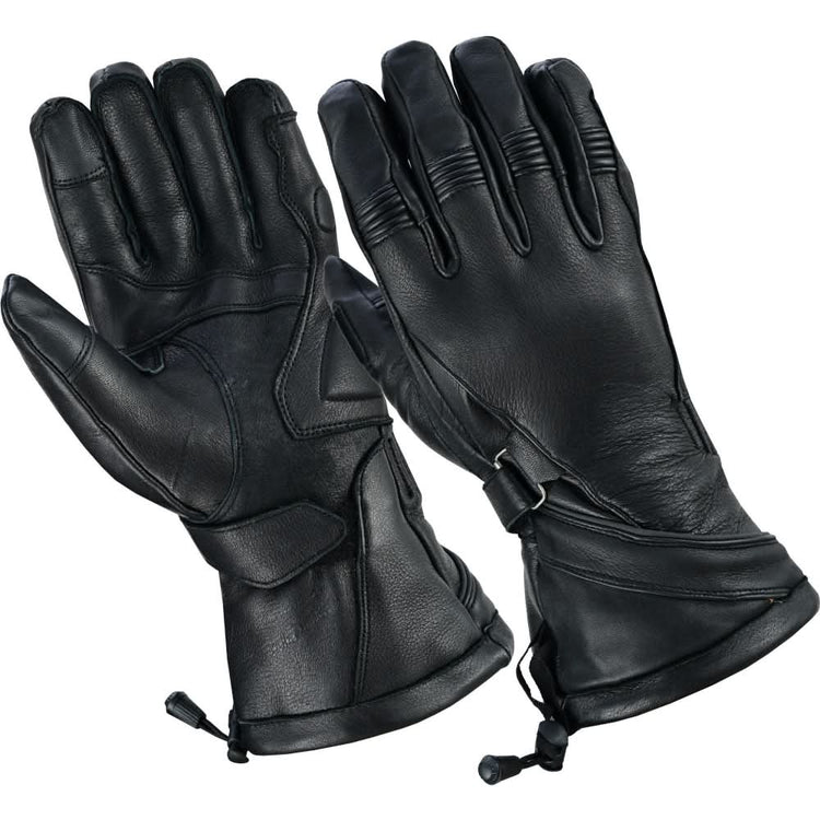Avengers Men's leather gauntlet gloves