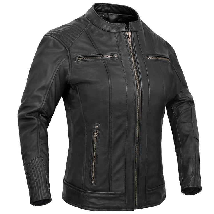 Furyforge Pro - Women’s Motorcycle Leather Jacket