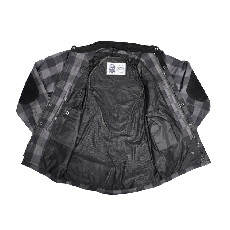 Grindstone Grey Men’s Flannel Shirt