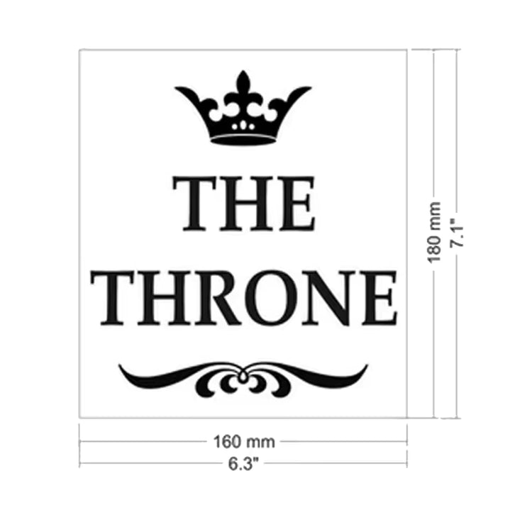 Creative Vinyl THE THRONE