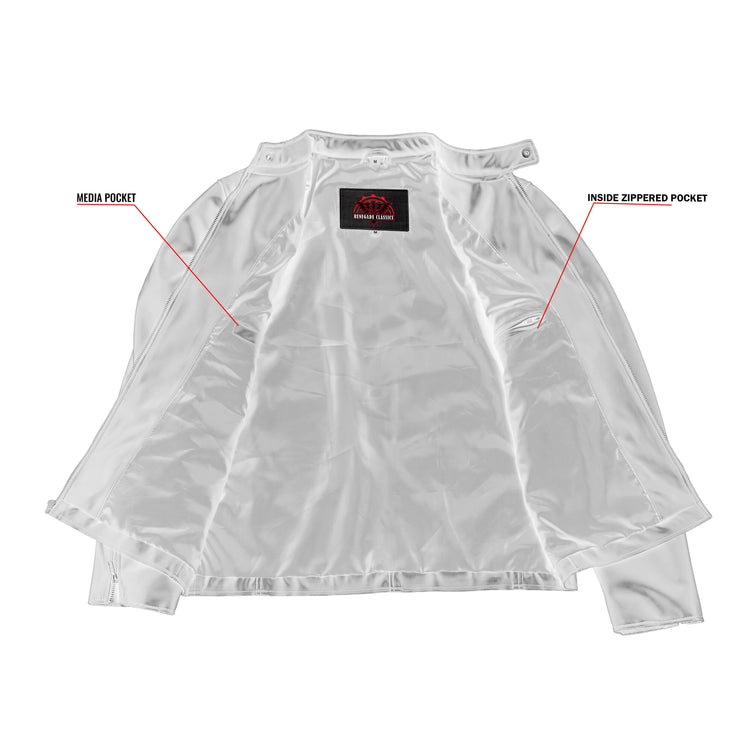 NavyFlux Men’s Faux Leather Jacket