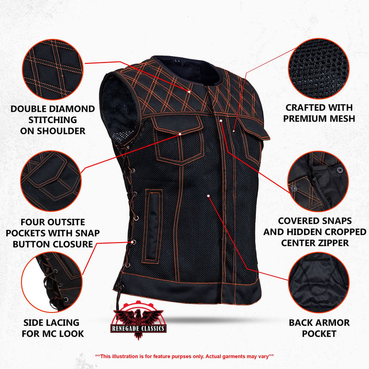 Lustfire - Women's Mesh Vest