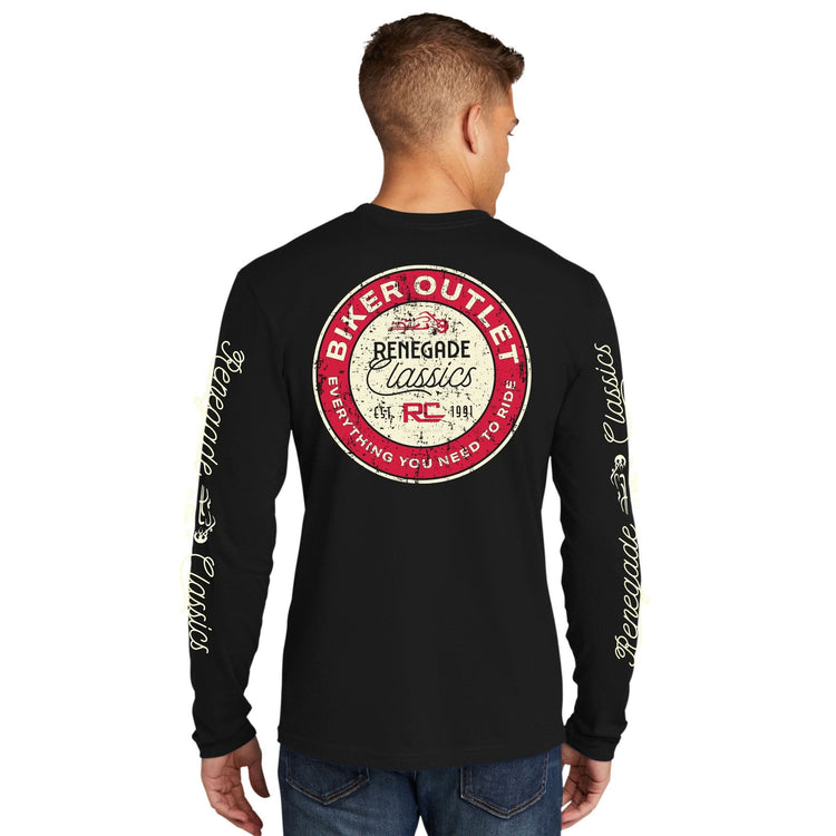 RC Retro Sign Men's  Long Sleeve Shirt