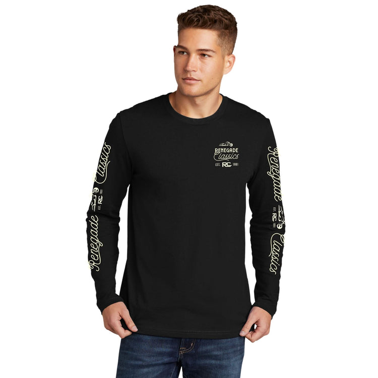 RC Retro Sign Men's  Long Sleeve Shirt