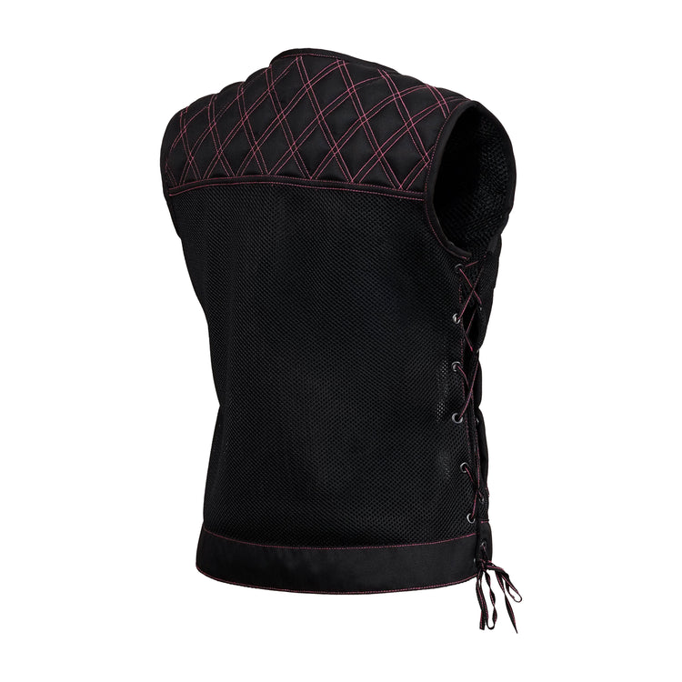Rose Phantom™ Womens Mesh Motorcycle Vest