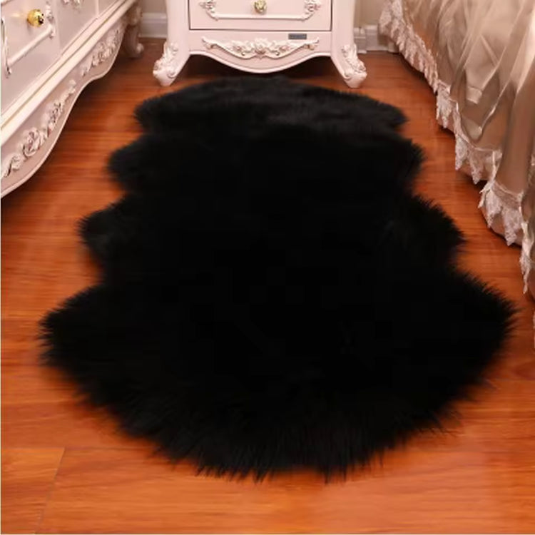 Faux Fluffy Shaggy Rug