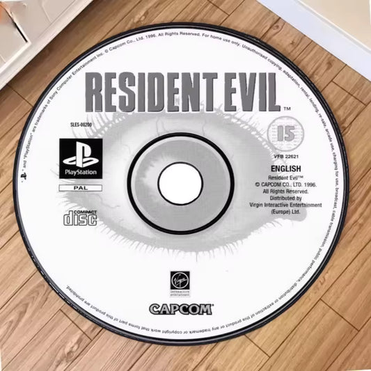 Video Game Design Circle Rug