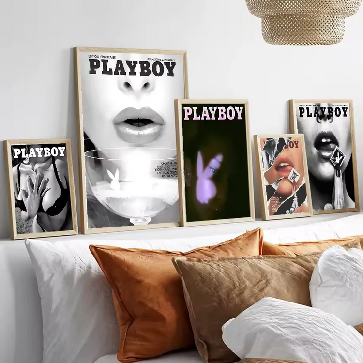 Playboy Canvas Painting Poster