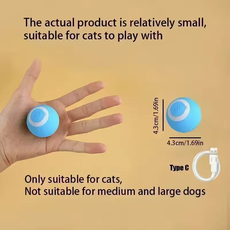 Self-Rolling Smart Cat Toy