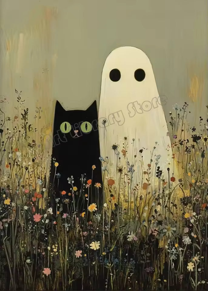 Bathroom Spooky Bubblebath Poster