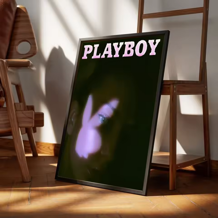 Playboy Canvas Painting Poster
