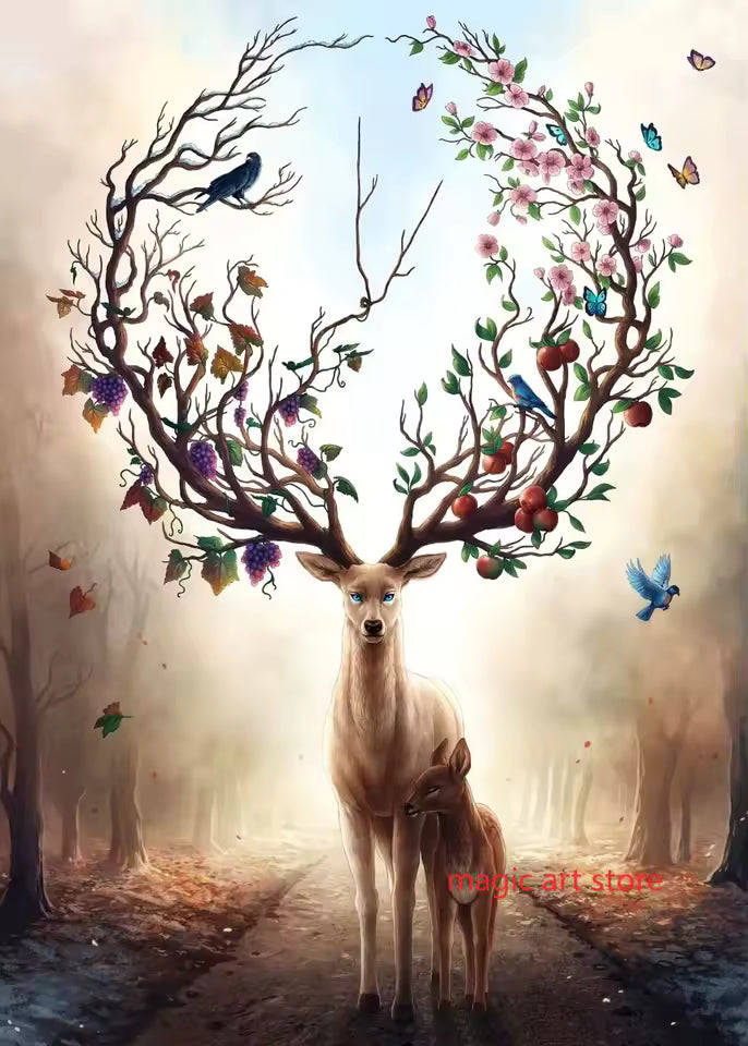 Forest Landscape Nature Art