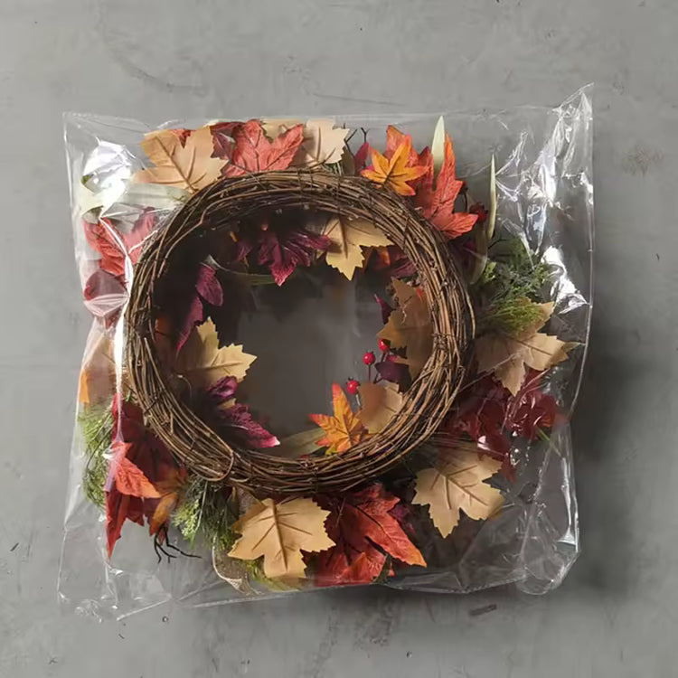 Yannew Fall Wreaths for Front Door