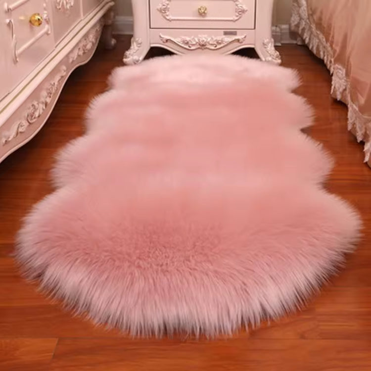 Faux Fluffy Shaggy Rug
