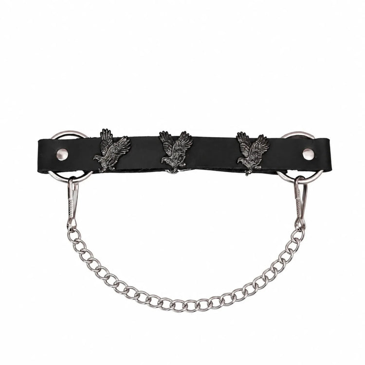 Boot Chain - Gunmetal Eagle Flight